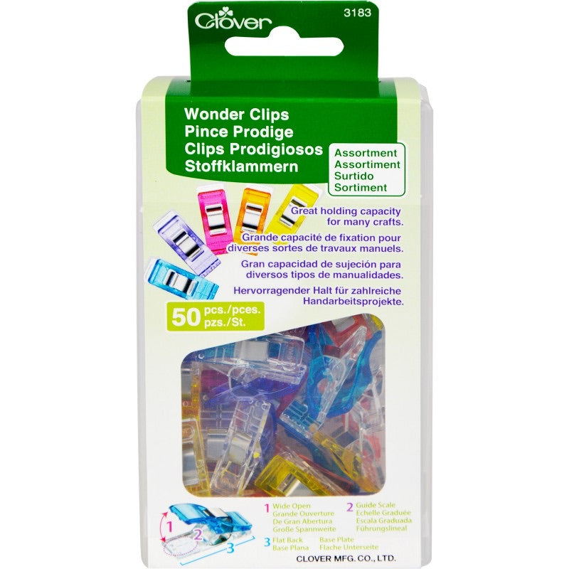 Wonder Clips Assorted Colours | 50ct
