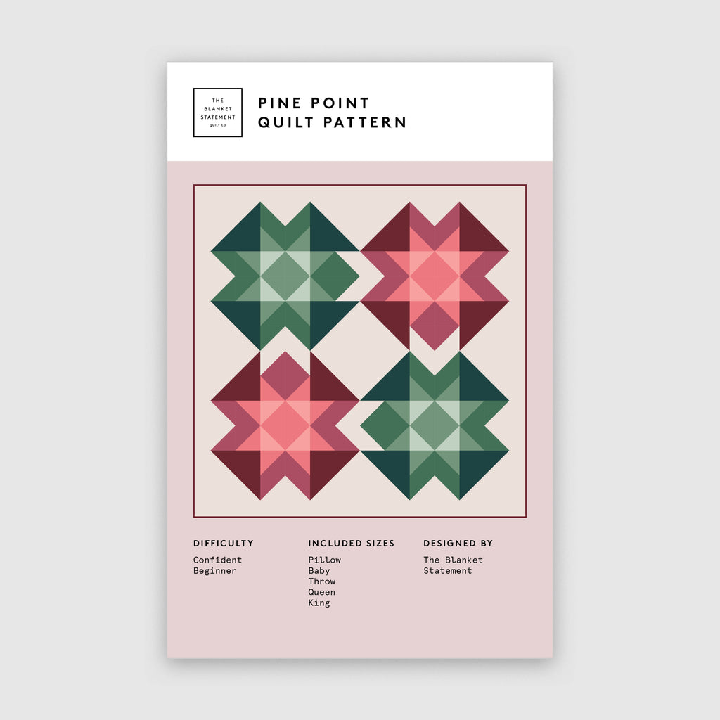 Pine Point Quilt Pattern