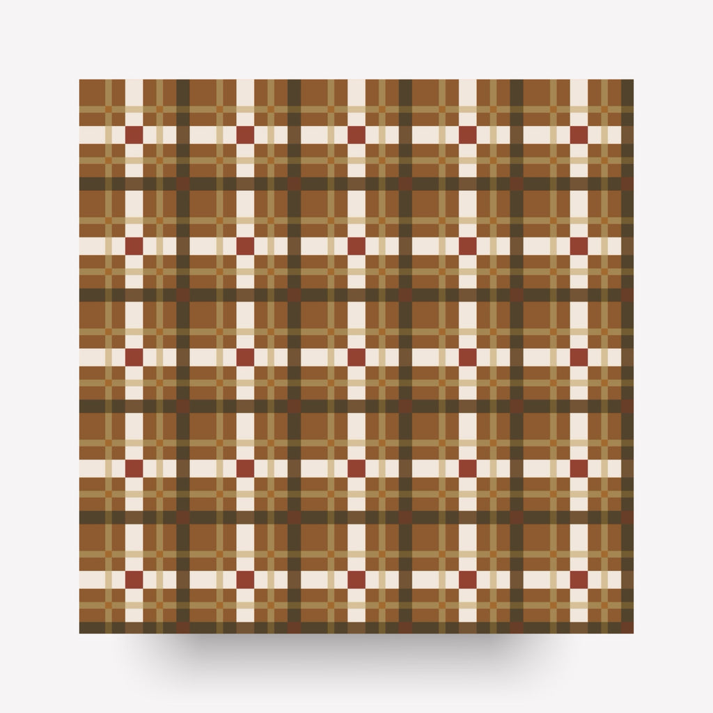 Petite Plaid Quilt Kit * TOP * | Throw Size | Harvest Glow