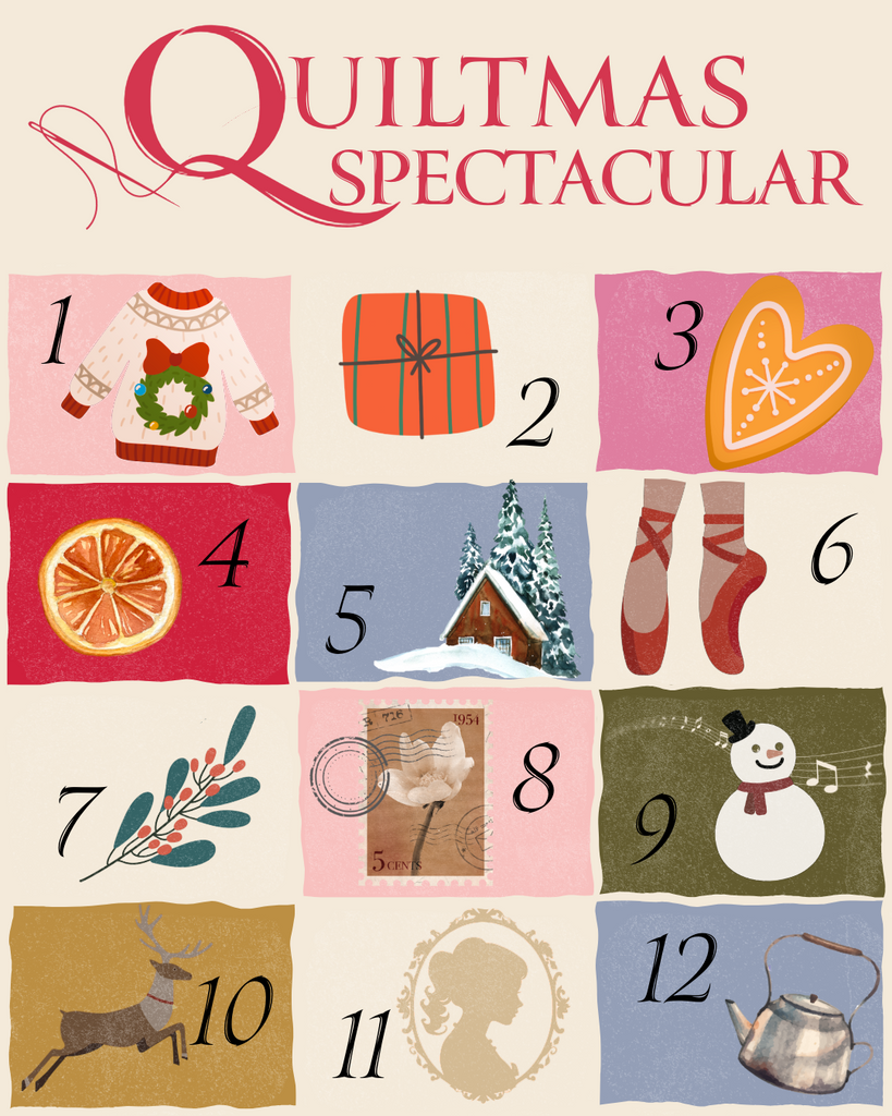Quiltmas Spectacular 2025 Quilt Kit | Quiltmas Elves Cover Quilt