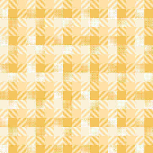Summer Plaid Honey * 1.5 yards