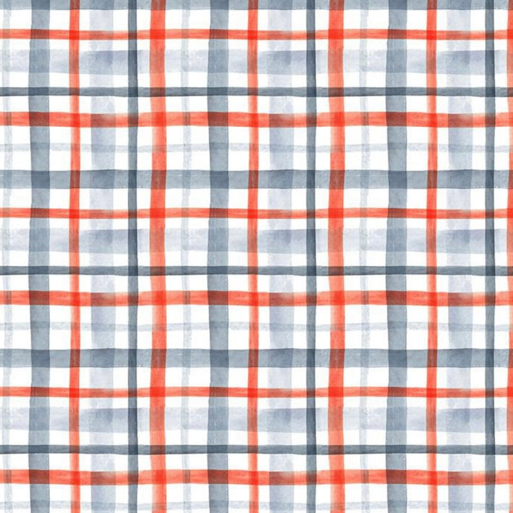 Holiday Christmas Plaid Minky * 1.25 yards