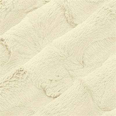 Ivory Luxe Cuddle Hide * 1.75 yards