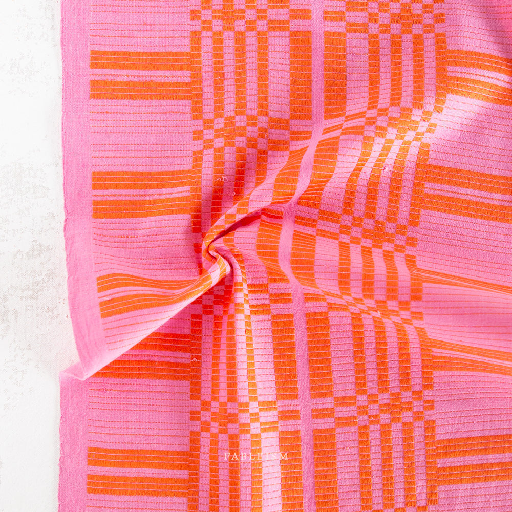 Astrid Weave in Pink/Red Swedish Holiday | FQ