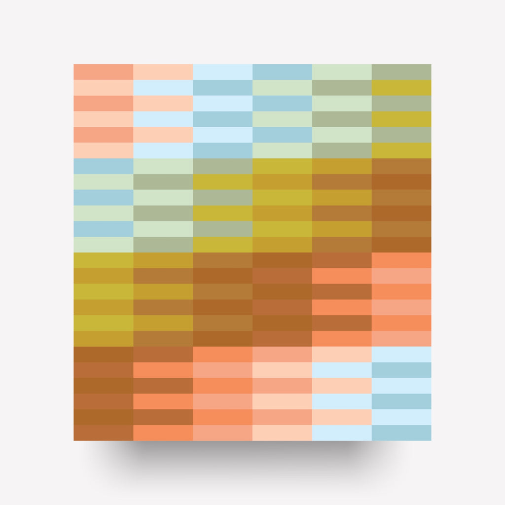 Just 12 Fat Quarters Quilt Kit * TOP * | Throw Size | Slow Summer Inspired