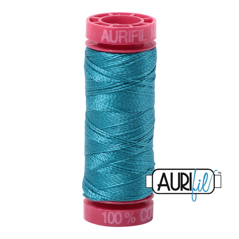 4182 Dark Turquoise | 12wt Cotton Thread - 54 yds