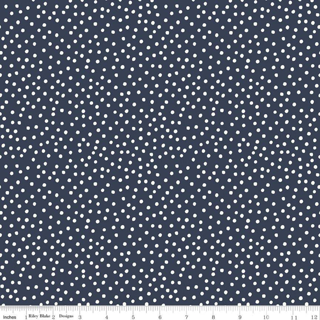 Dots Navy | Gingham Foundry