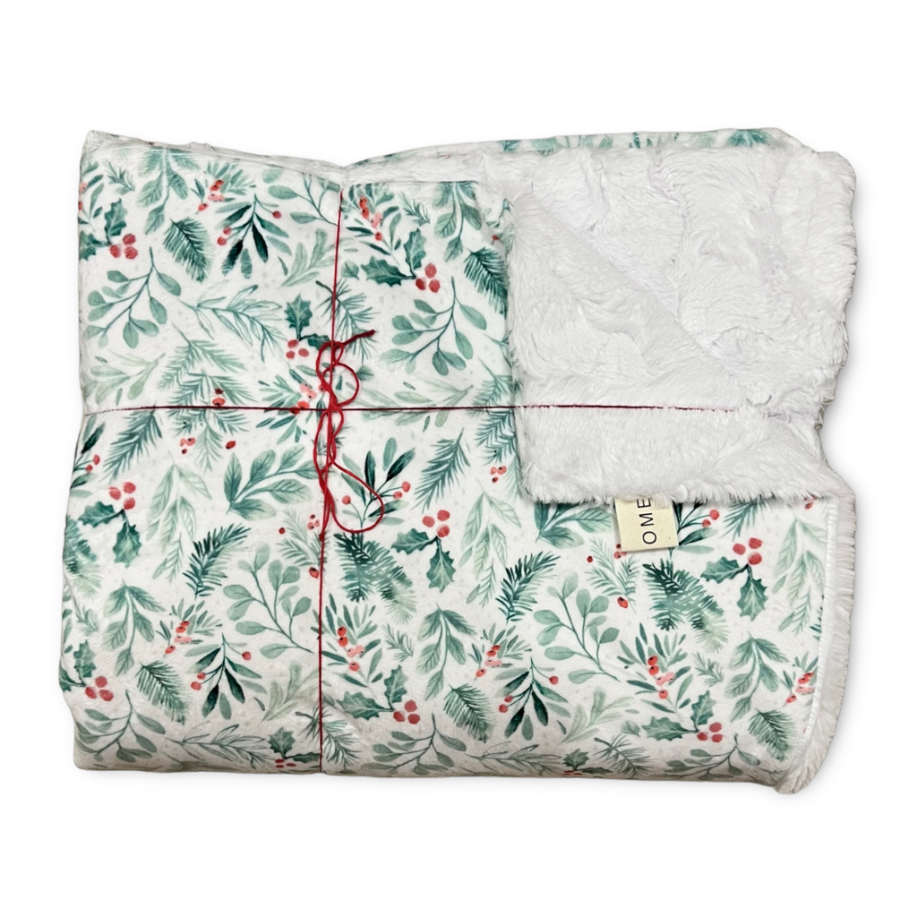 Holly & Pine Throw Size Luxe Minky Blanket