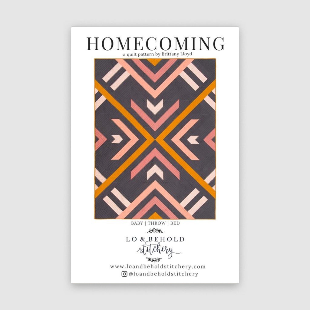 Homecoming Quilt Pattern
