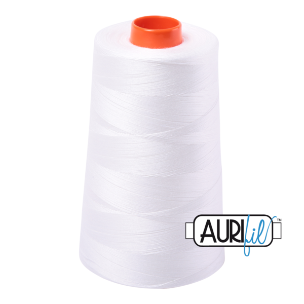 2021 Natural White | 50wt Cotton Thread - 6452 yds Cone