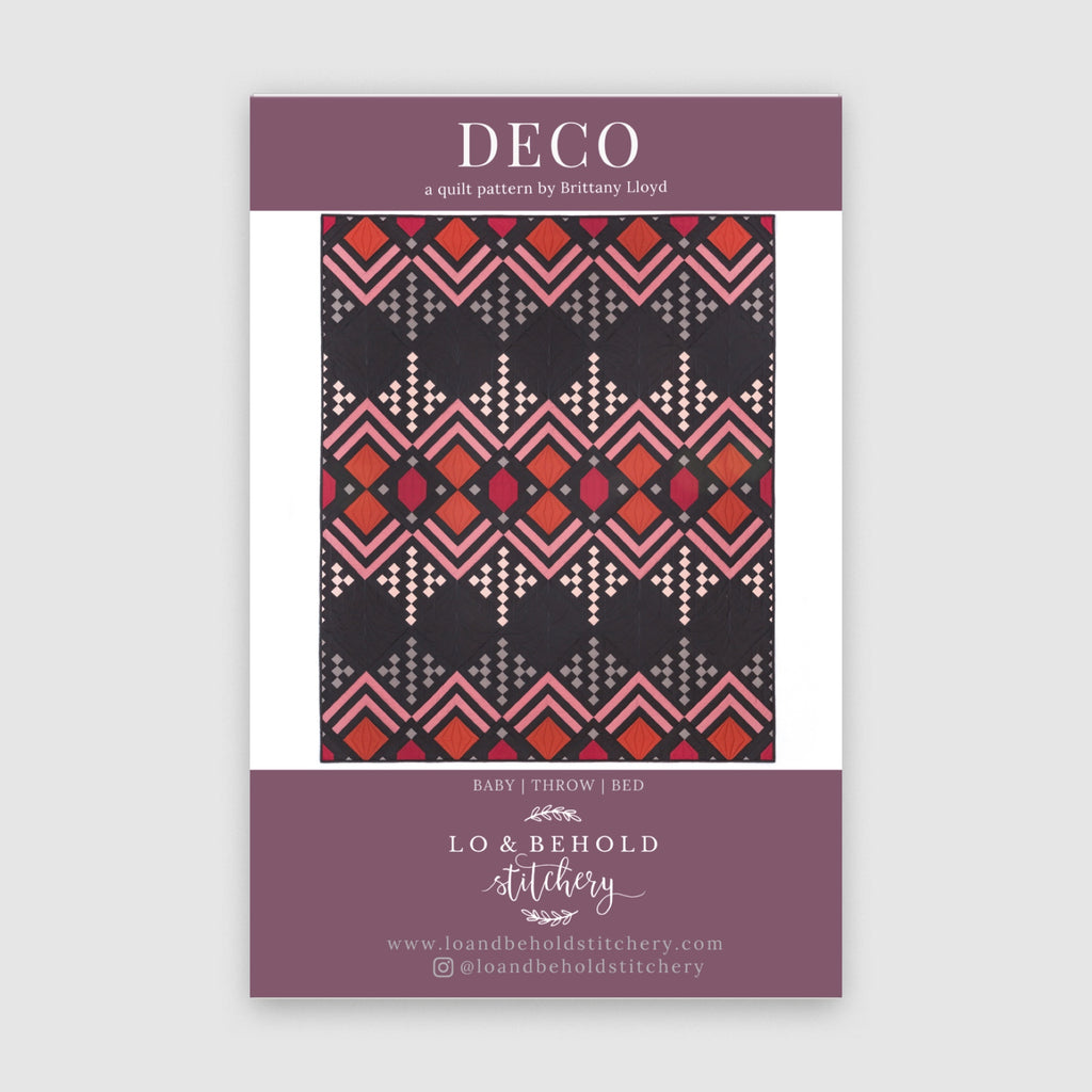 Deco Quilt Pattern