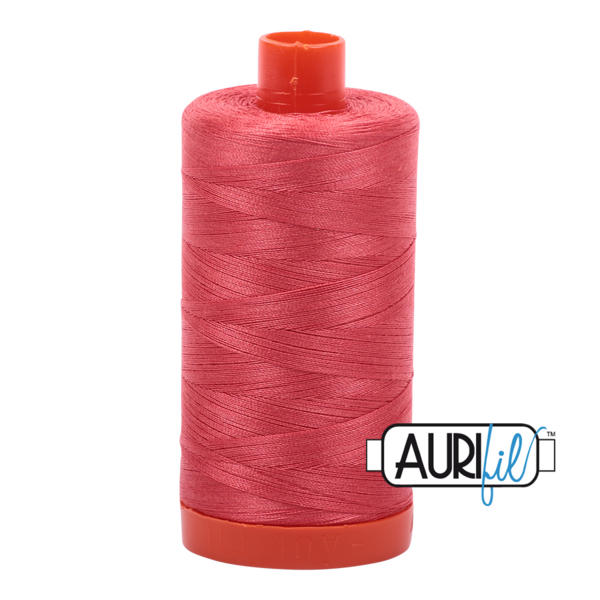 5002 Medium Red | 50wt Cotton Thread - 1422 yds
